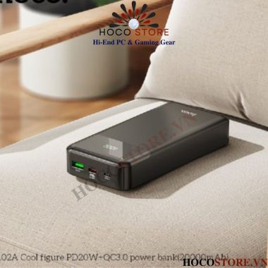 Pin sạc dự phòng J102A chính hãng Hoco 20000mAh sạc nhanh 20w cổng TypeC in/out l Hoco Store PC