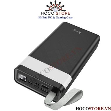 Pin Sạc dự phòng J73 Hoco 30.000mAh Có Đèn Pin l Hoco Store PC