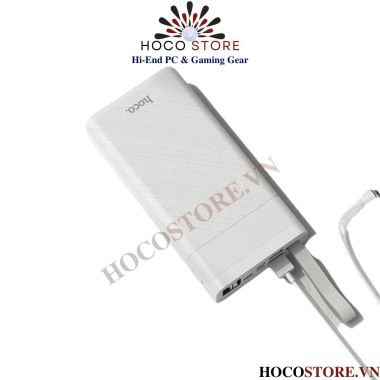 Pin Sạc dự phòng J73 Hoco 30.000mAh Có Đèn Pin l Hoco Store PC