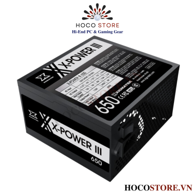 Nguồn Máy Tính Xigmatek X-Power III 650 - 600W | Hoco Store PC