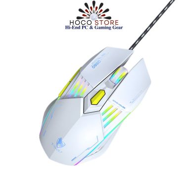 Chuột Có Dây T-WOLF G560 - White | Hiệu Năng Cao Với DPI 3200