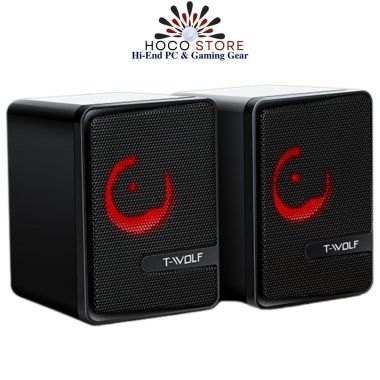Loa Máy Tính Mini T-WOLF S3 LED RGB