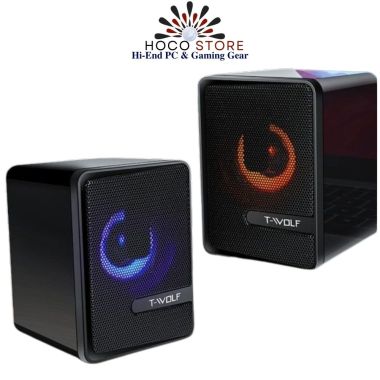 Loa Máy Tính Mini T-WOLF S3 LED RGB