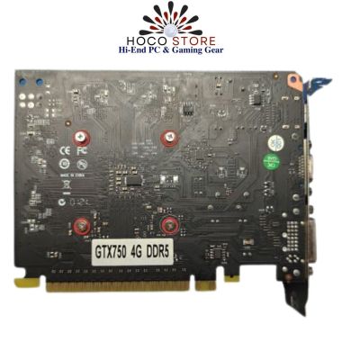 Card Màn Hình GTX 750 Ti 4GB GDDR5 I Hoco Store PC