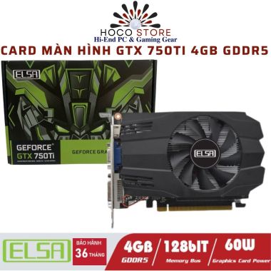 Card Màn Hình GTX 750 Ti 4GB GDDR5 I Hoco Store PC