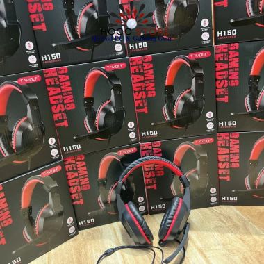 Tai Nghe Máy Tính Chụp Tai Có Mic T-WOLF H150