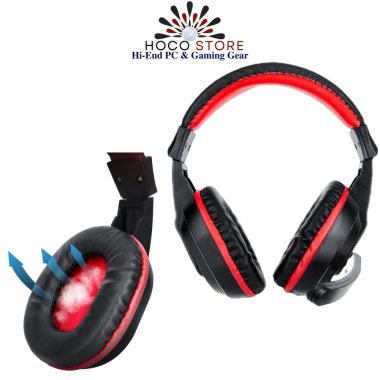 Tai Nghe Máy Tính Chụp Tai Có Mic T-WOLF H150