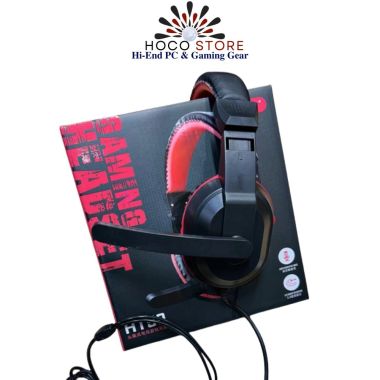 Tai Nghe Máy Tính Chụp Tai Có Mic T-WOLF H150