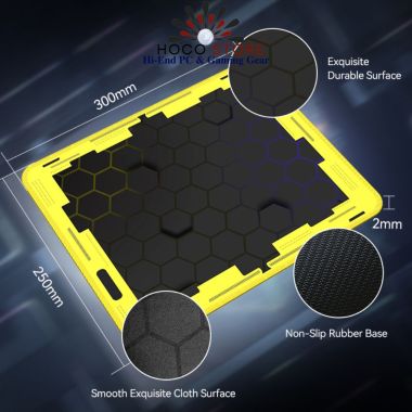 Bộ 4 Món Phím Chuột Tai Nghe Lót Chuột T-WOLF TF240 RGB