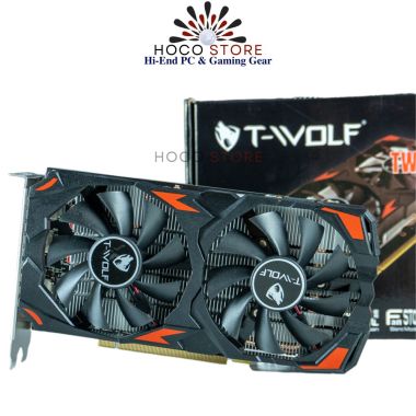 VGA - Card màn hình T-WOLF RX 580 8GB GDDR5 I HOCO STORE PC