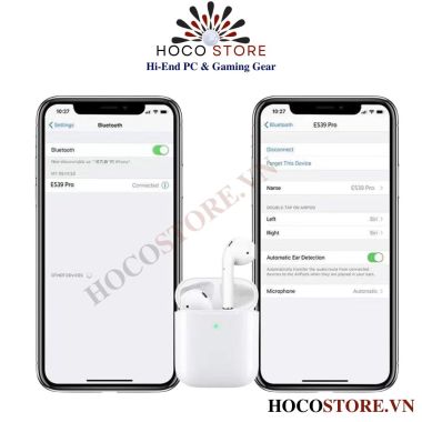 Tai nghe bluetooth Airpods Hoco ES39 Pro BH 12TH I Hoco store