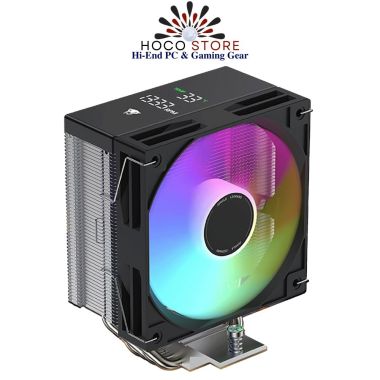 Tản Nhiệt CPU Jungle Leopard KF401 Digital Auto RGB Màu ĐEN