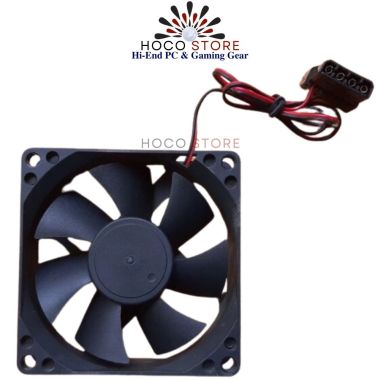 Quạt tản nhiệt 12V cho PC 80mm FAN CASE