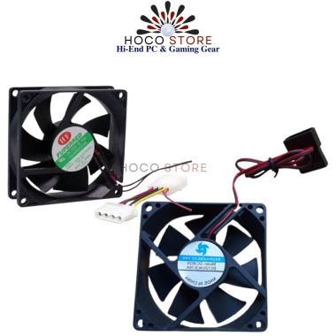 Quạt tản nhiệt 12V cho PC 80mm FAN CASE