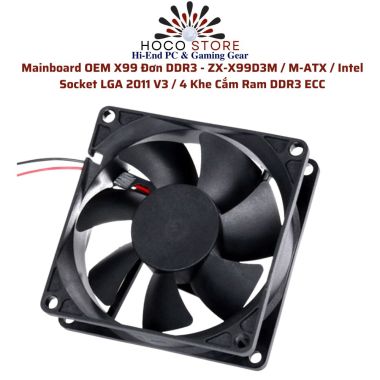 Quạt tản nhiệt 12V cho PC 80mm FAN CASE