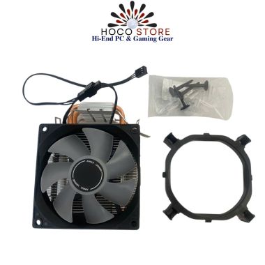 Tản Nhiệt Khí LEOPARD K200, FAN 92mm RGB ĐEN