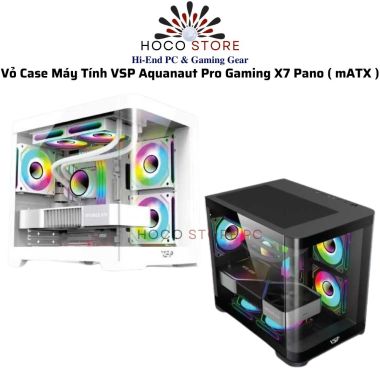 Vỏ Case Máy Tính VSP Gaming X7 - Màu Đen | Hoco Store PC