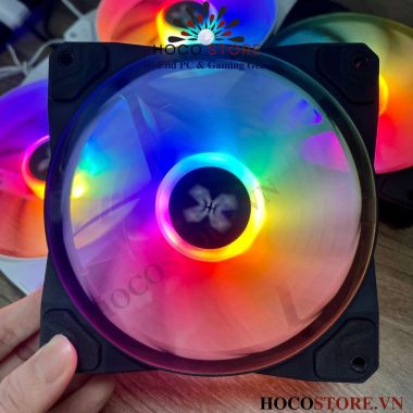 Fan Case - Quạt Tản Nhiệt Xigmatek RGB Bảo Hành 3 Tháng l Hoco Store PC