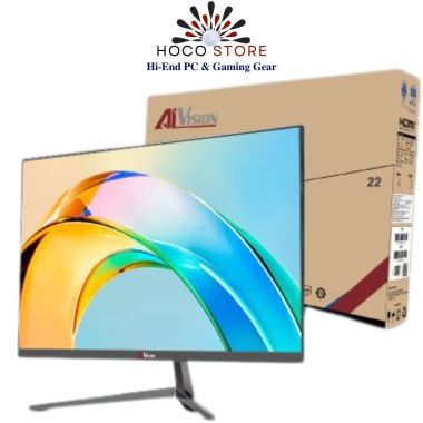 Màn hình văn phòng 22inch AiVision A221FV 75Hz full HD l Hoco Store PC