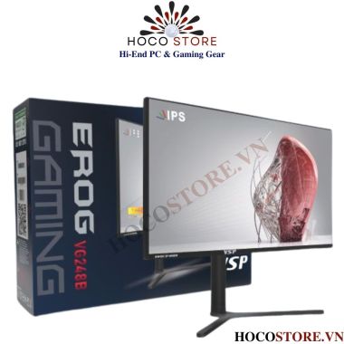 MÀN HÌNH VSP 165Hz XOAY DỌC / NGANG ESPORT GAMING FHD 24INCH - VG248B l Hoco Store PC