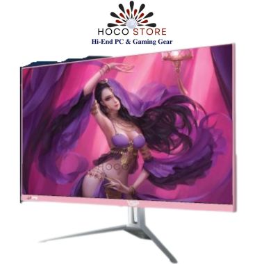 Màn hình VSP V2704S Hồng | 27 inch, Full HD, IPS, 75Hz, 5ms, phẳng