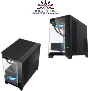 Vỏ Case Máy Tính VSP X2 Luxury Plus Đen mATX Và ITX