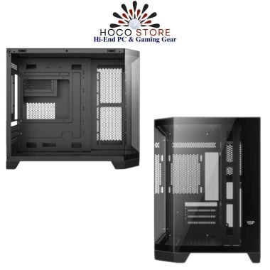 Vỏ Case Máy Tính VSP X2 Luxury Plus Đen mATX Và ITX