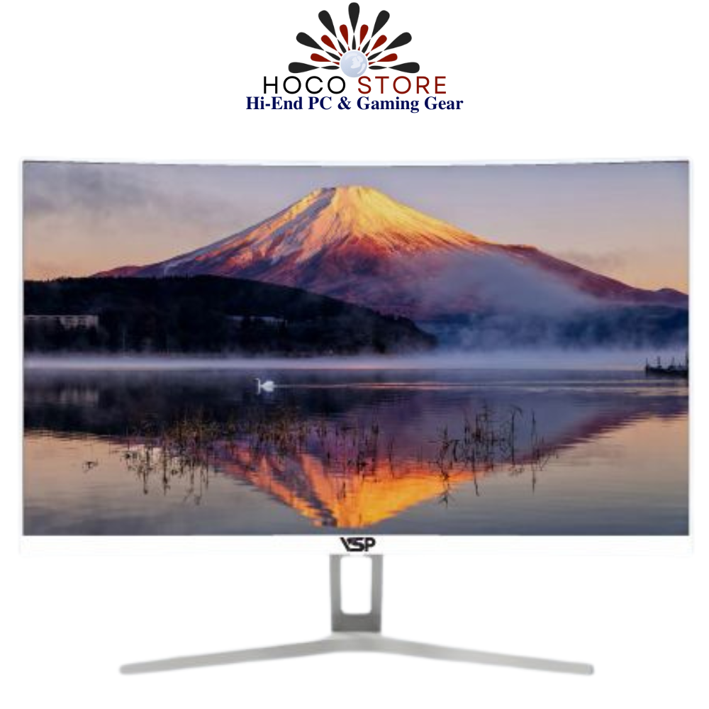 Màn hình Cong VSP CM2705H 27 inch Full HD VA 75Hz Có loa (Trắng)