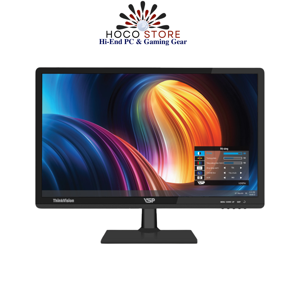 Màn hình 21 inch VSP E2107H FHD TN 60Hz LED Monitor - Màu Đen