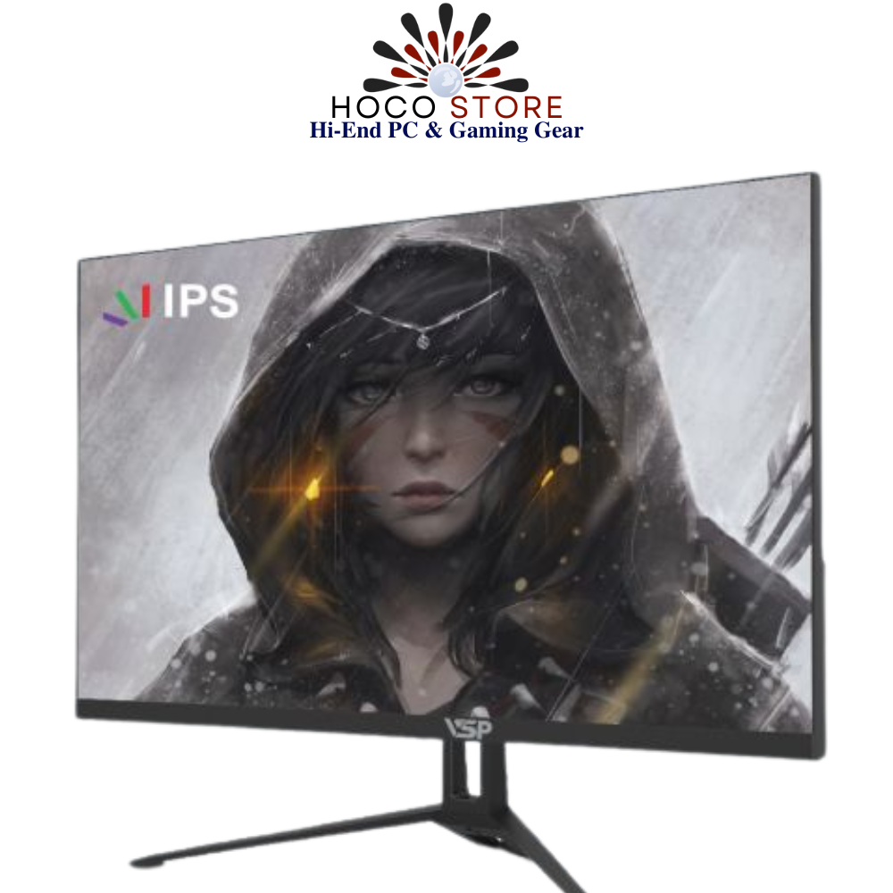 Màn hình VSP IP2702S - Đen | 27 inch, Full HD, IPS, 100Hz, 5ms, phẳng