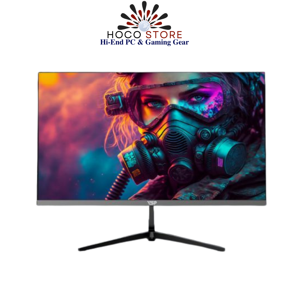 Màn hình phẳng LED VSP V2204HT - Full HD - Màu Đen