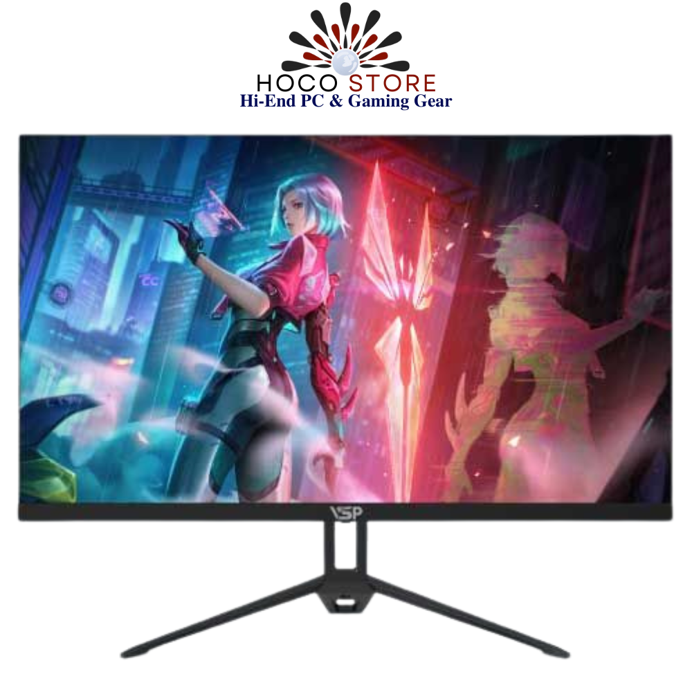 MÀN HÌNH VSP IPS THINKING 24INCH TRÀN VIỀN IP2408S - 75Hz - Đen