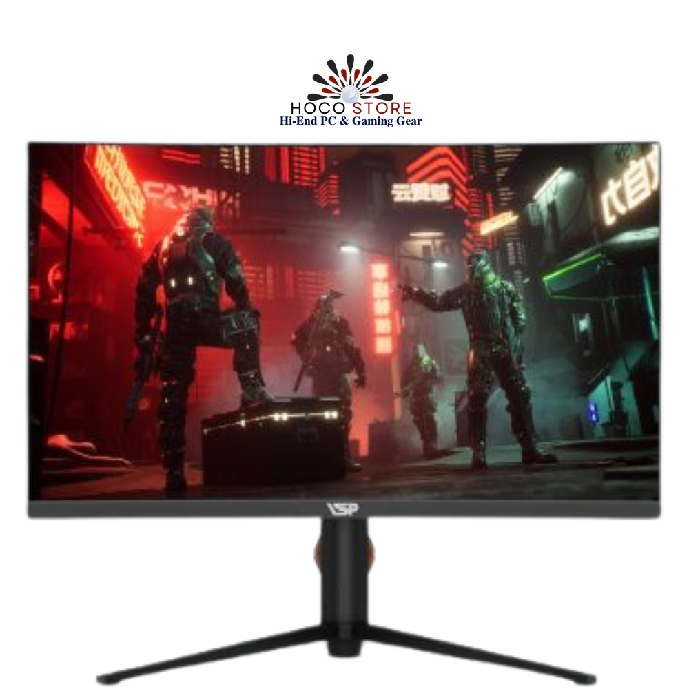 Màn hình Gaming VSP VA2718G | 27 inch, Full HD, VA, 180Hz, 1ms, cong