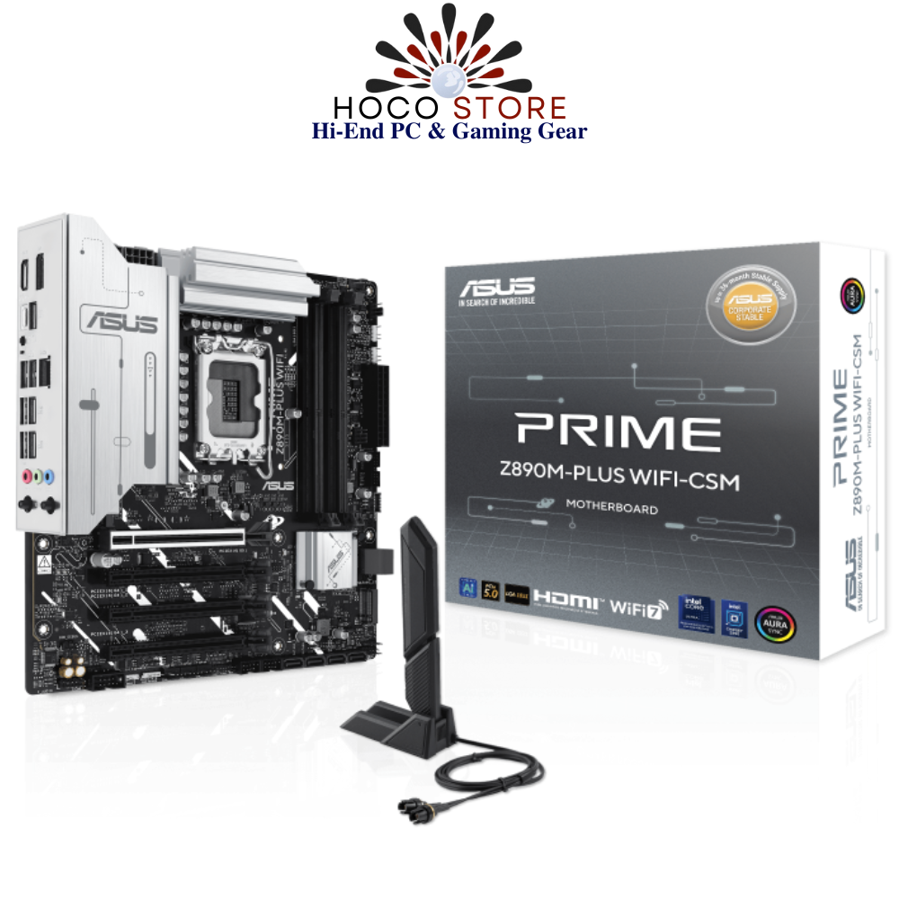 Bo Mạch Chủ Mainboard ASUS PRIME Z890M-PLUS WIFI-CSM