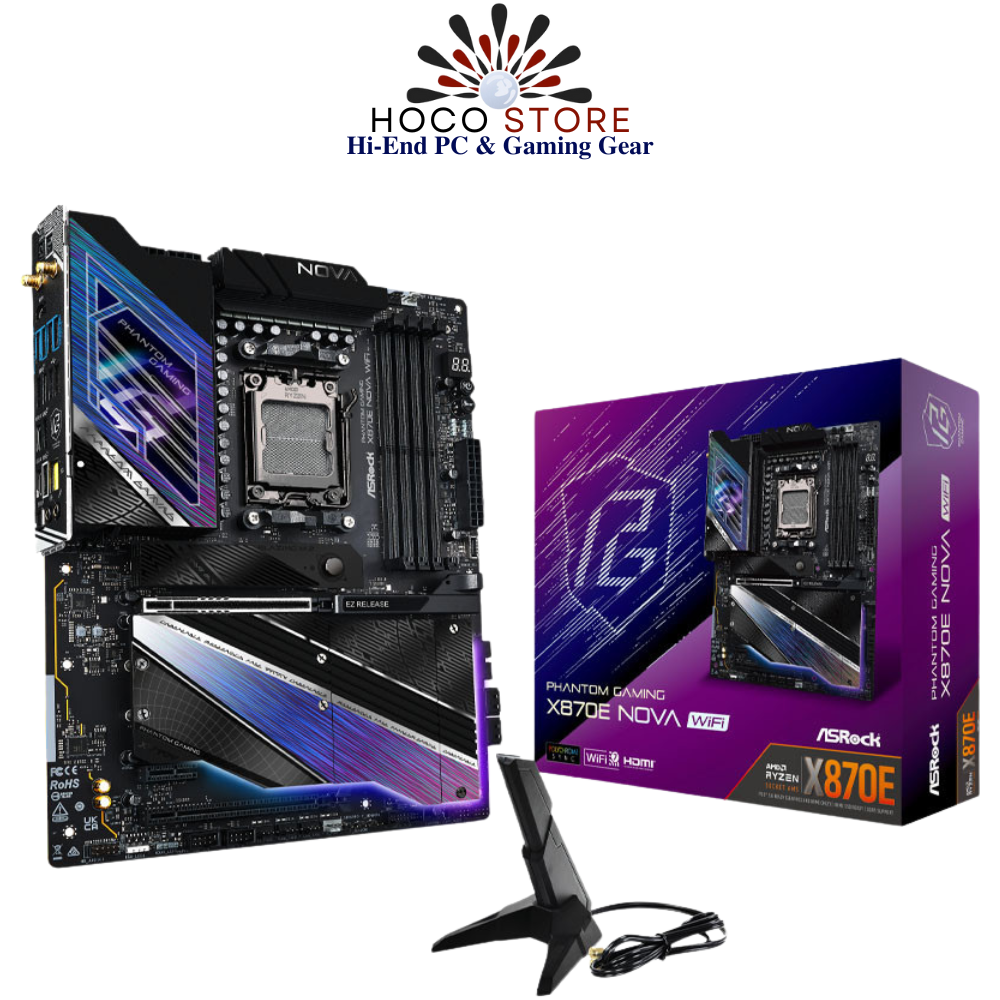 Bo Mạch Chủ Mainboard ASRock X870E Nova WiFi