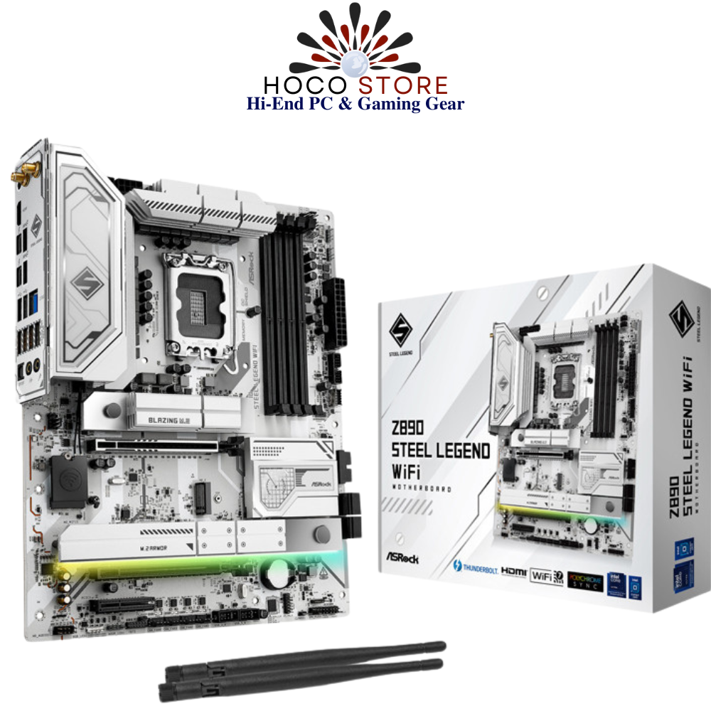 Bo Mạch Chủ Mainboard ASRock Z890 Steel Legend WiFi