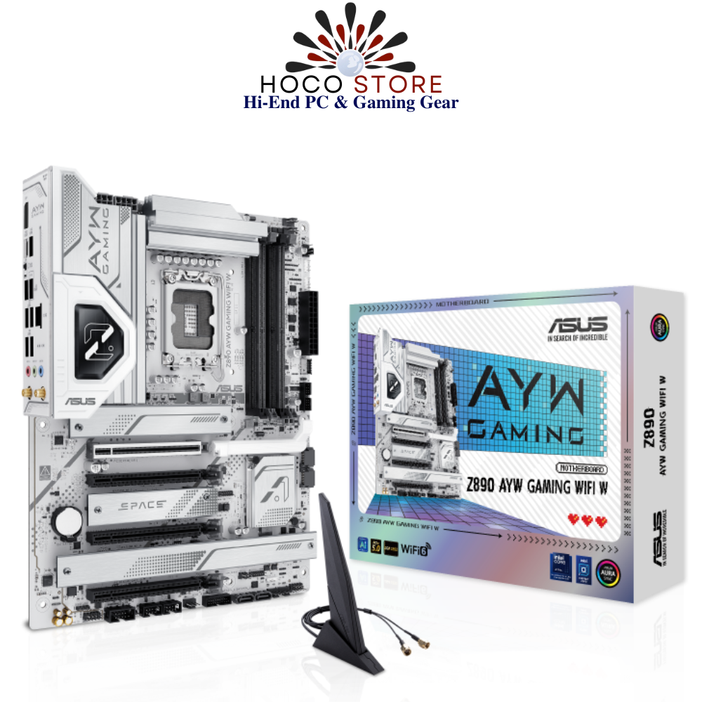 Bo Mạch Chủ Mainboard ASUS Z890 AYW GAMING WIFI W