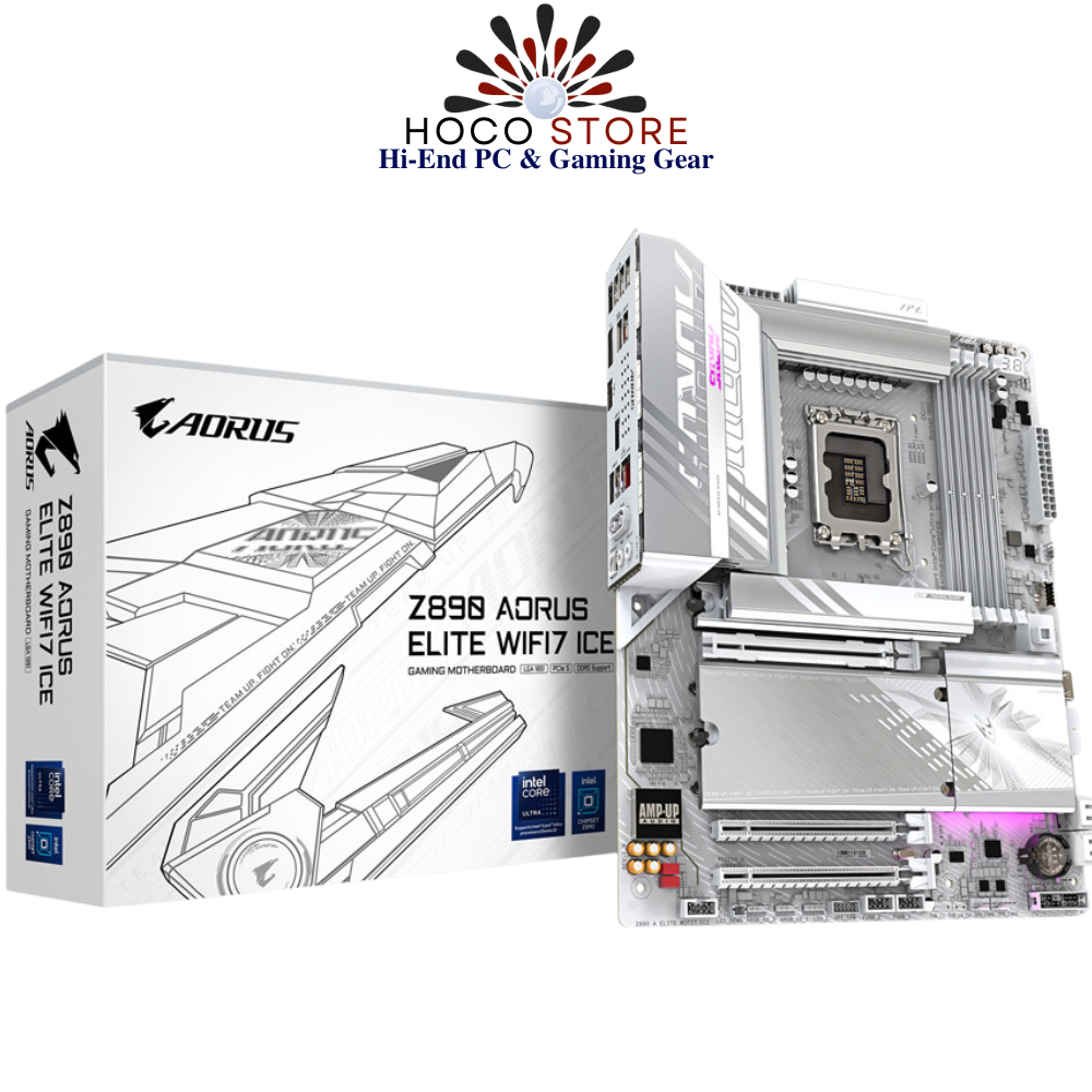 Bo Mạch Chủ Mainboard NZXT N9 Z890 White