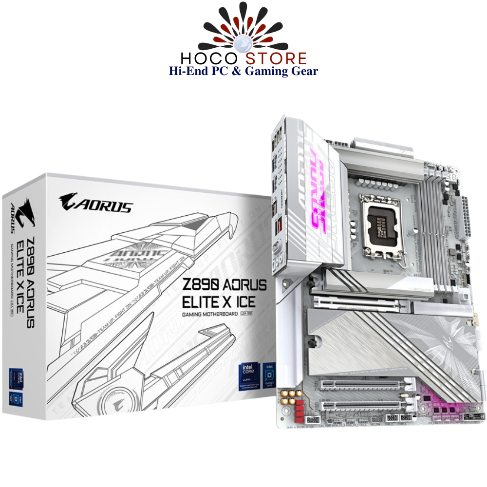 Bo Mạch Chủ Mainboard GIGABYTE Z890 AORUS ELITE X ICE