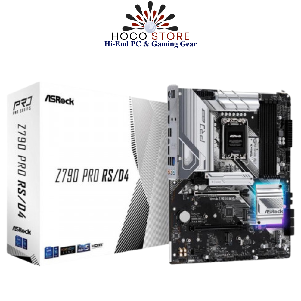Bo mạch chủ ASRock Z790 Pro RS/D4 DDR4