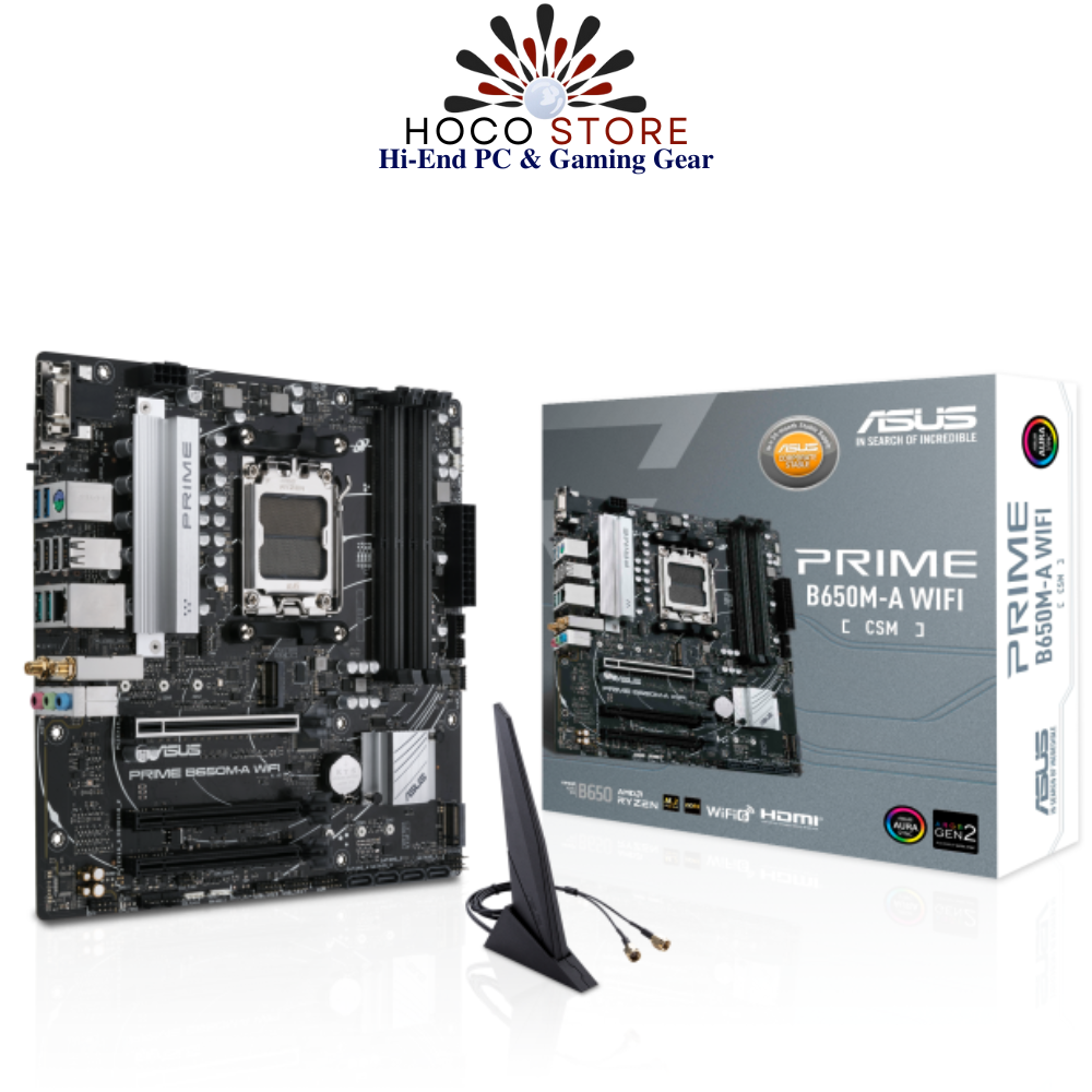 Bo mạch chủ Asus Prime B650M-A WIFI-CSM DDR5