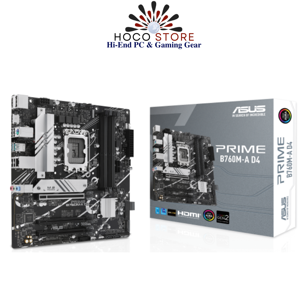 Bo mạch chủ Asus Prime B760M-A D4