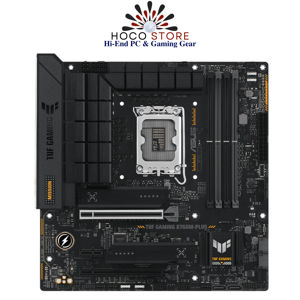 Bo mạch chủ Asus TUF GAMING B760M-PLUS D5