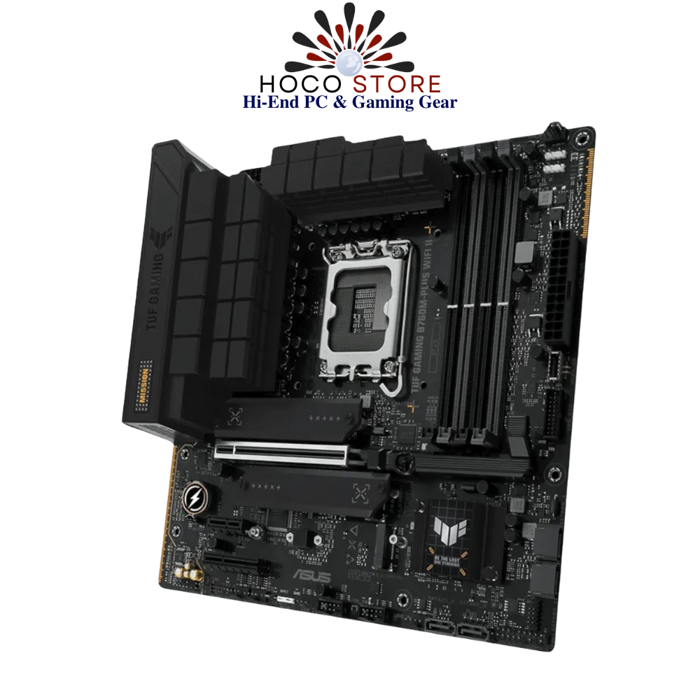 Bo mạch chủ Asus TUF GAMING B760M-PLUS Wifi II D5