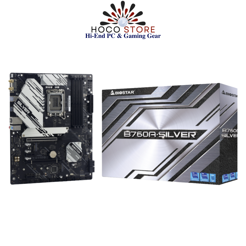 Bo mạch chủ BIOSTAR B760A-SILVER