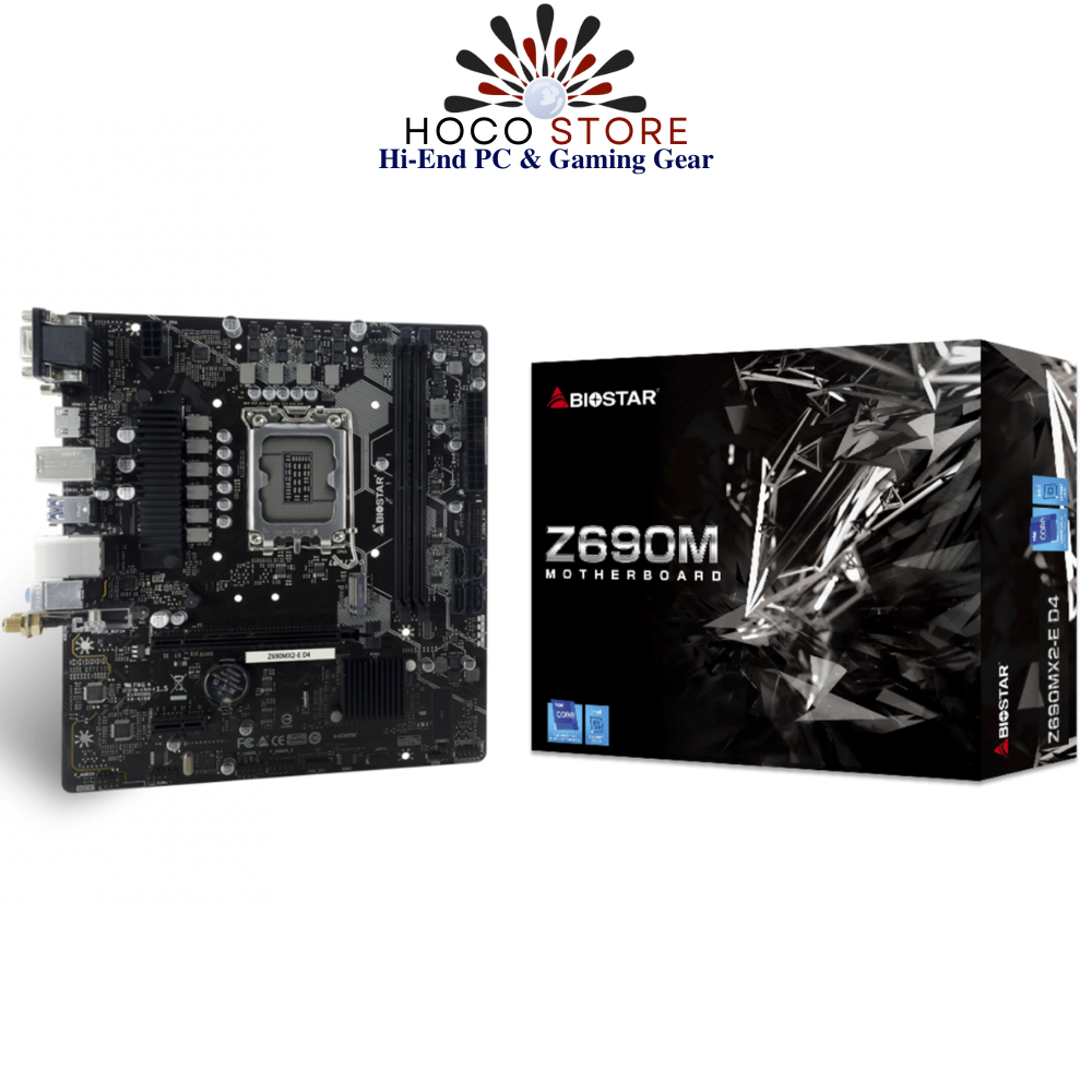 Bo mạch chủ BIOSTAR Z690MX2-E D4