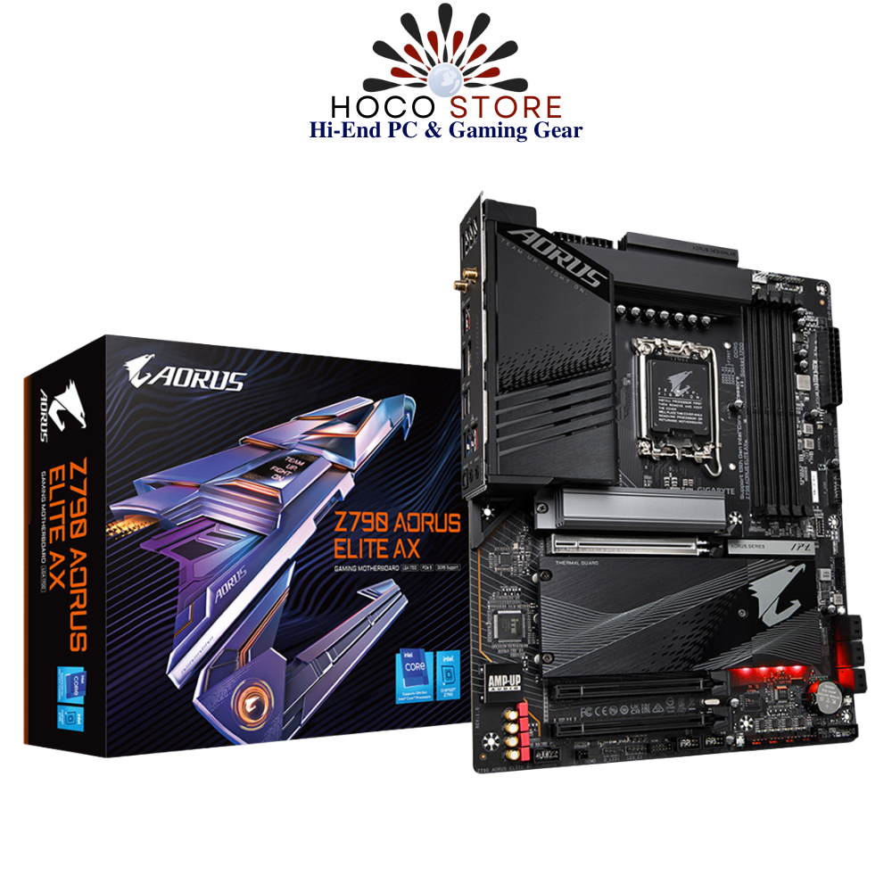 Bo mạch chủ Gigabyte Z790 AORUS Elite AX DDR5