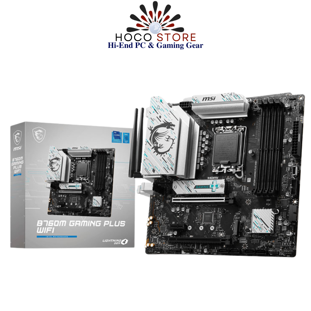 Bo mạch chủ MSI B760M Gaming Plus Wifi DDR5