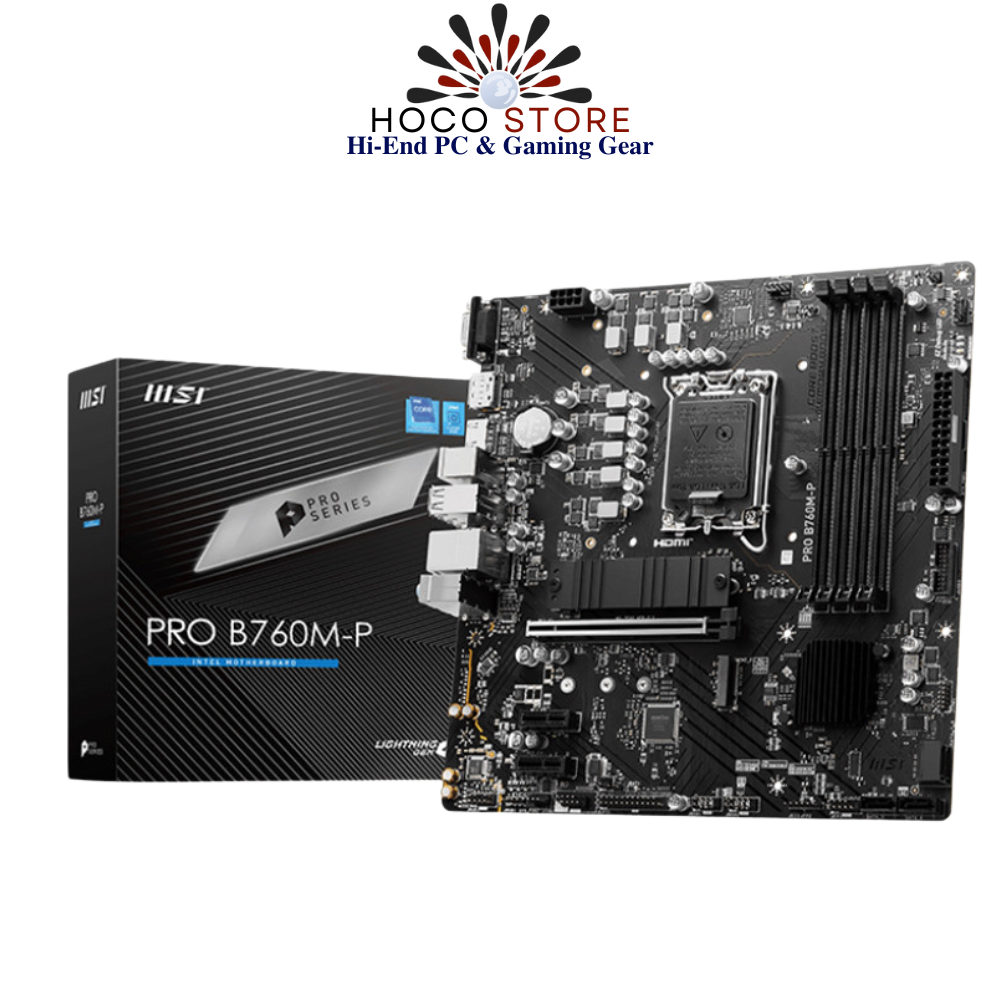 Bo mạch chủ MSI PRO B760M-P DDR5