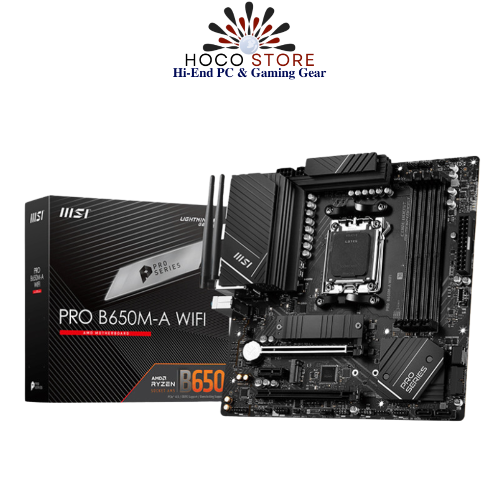 Bo mạch chủ MSI Pro B650M-A Wifi DDR5